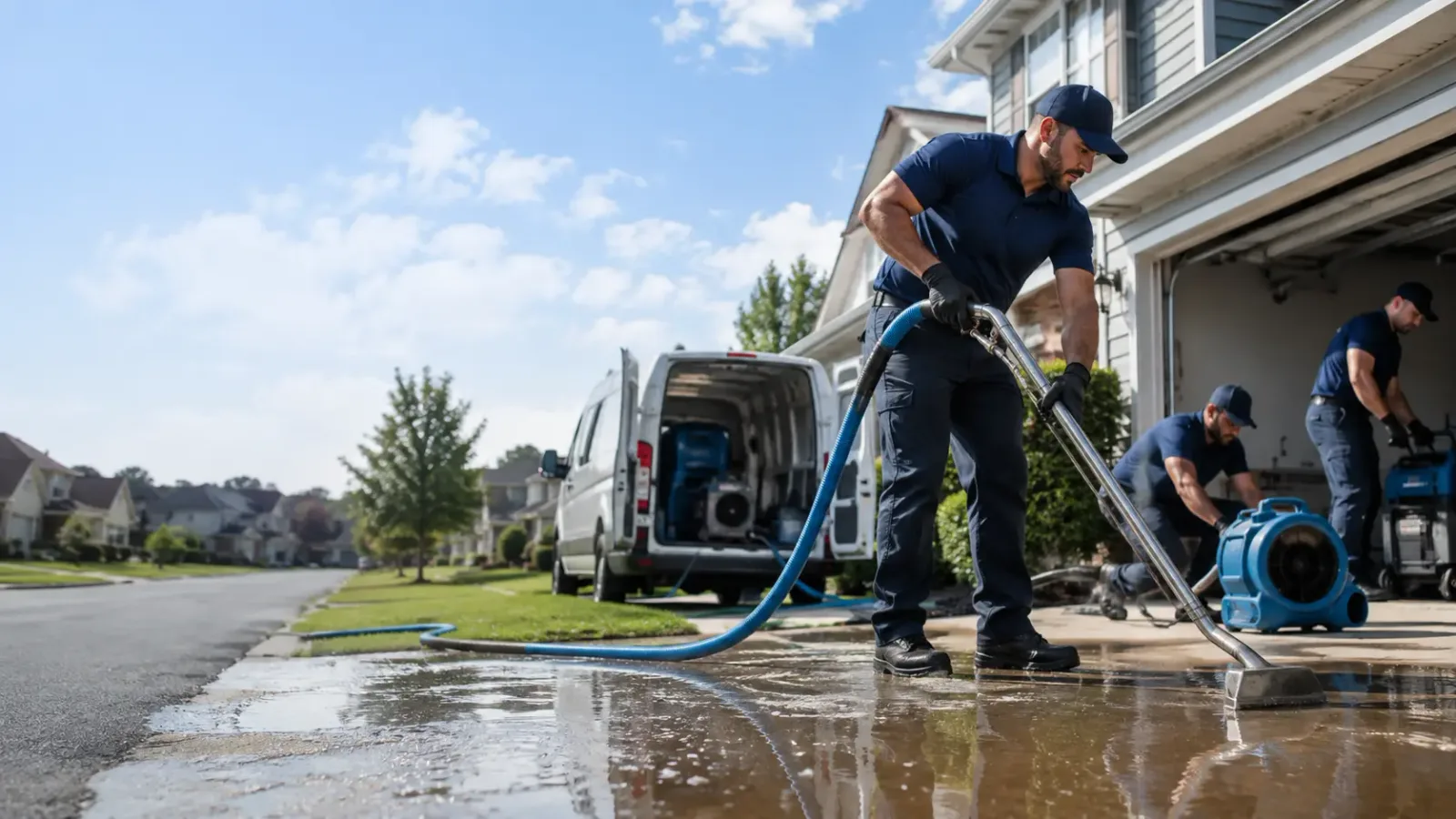 Flood Damage Restoration in Tower Hill, IL